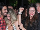 Thaila Ayala e Luma Costa dançam funk em festa no Rio