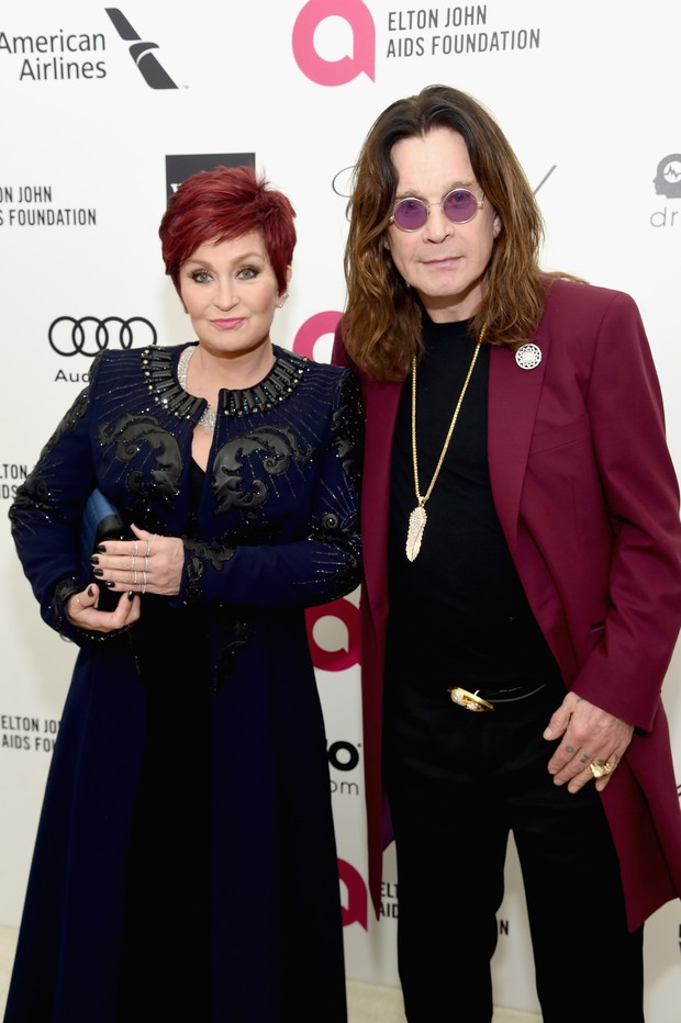 Sharon e Ozzy Osbourne (Foto: AFP)