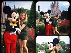Natallia Rodrigues se diverte na Disney: 'Mickey só pra mim'