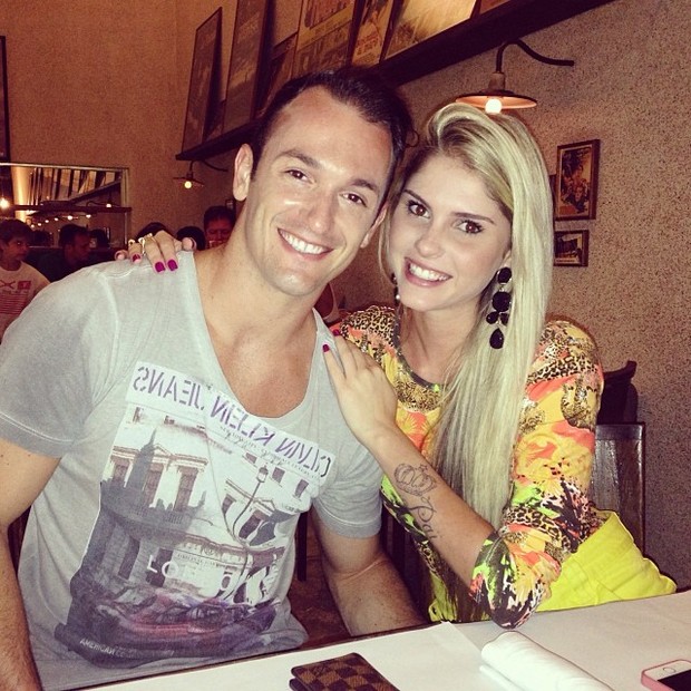 Diego Hypolito e Bárbara Evans (Foto: Reprodução / Instagram)