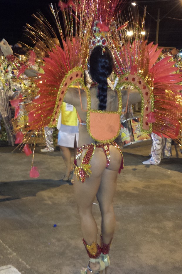Aline Riscado Carnaval São Paulo (Foto: Divulgação)