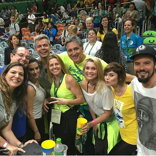 Cleo Pires, Otaviano Costa, Flávia Alessandra, Julianne Trevisol e Paulo Vilhena (Foto: Instagram / Reprodução)