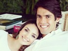 Kaká homenageia a mulher em dia de seu aniversário: 'Te amo'