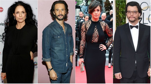 Sônia Braga, Rodrigo Santoro, Alice Braga e Wagner Moura são atores brasileiros que conquistaram Hollywood (Foto: Getty Image)