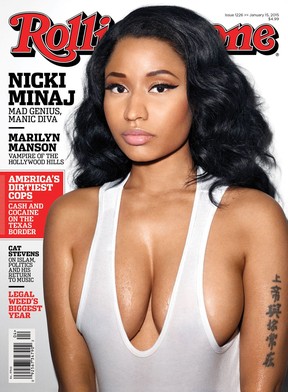 Nicki Minaj na capa da Rolling Stone (Foto: Reprodução)