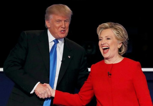 Donald Trump e Hillary Clinton (Foto: REUTERS/Mike Segar/File Photo/Files)