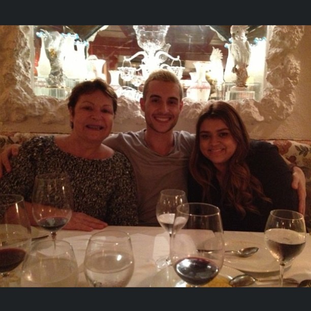 Preta Gil, Thiago Tenóri e mãe (Foto: Instagram / Reprodução)
