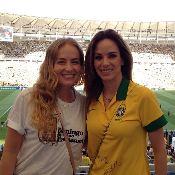 Angélica e Ana Furtado no Maracanã (Foto: Reprodução_Instagram)
