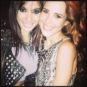 Anitta e Wanessa em boate em São Paulo (Foto: Instagram/ Reprodução)