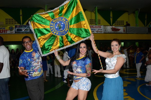 Fabi Frota é anunciada como destaque de chão da Unidos do Peruche (Foto: Eduardo Martins / AgNews)