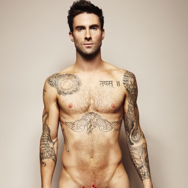 Adam Levine (Foto: Revista Cosmopolitan)