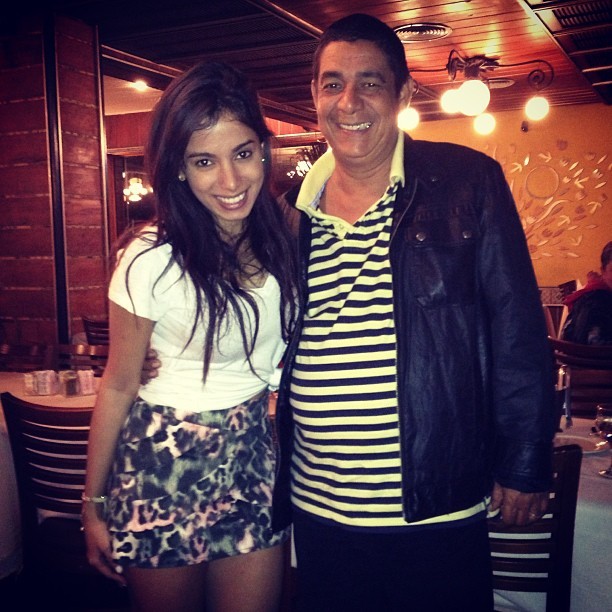 Anitta e Zeca Pagodinho (Foto: Instagram / Reprodução)