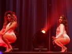 Integrantes do Fifth Harmony vão até o chão em show no Rio