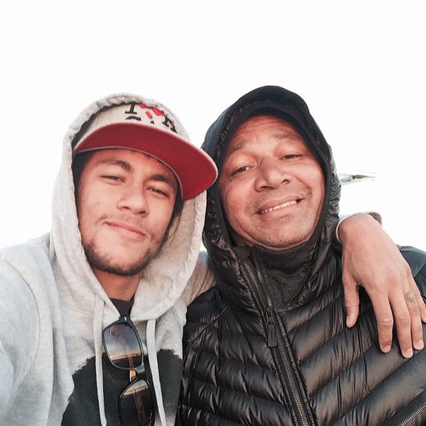 Neymar e o pai (Foto: Reprodução/ Instagram)