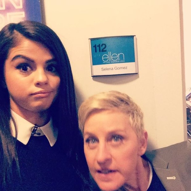 Selena Gomez e Ellen DeGeneres (Foto: Reprodução/ Instagram)