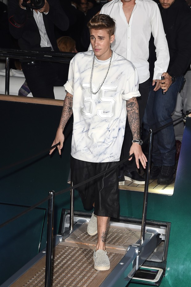Justin Bieber em Cannes (Foto: Agência Getty Images)
