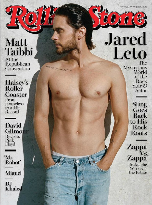 Jared Leto na capa da Rolling Stone (Foto: Reprodução / Rolling Stone)