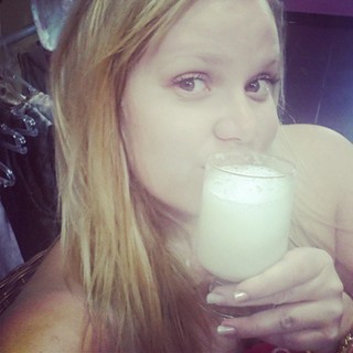 Paulinha e sua dieta líquida (Foto: Reprodução/Instagram)