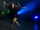 Grávida, Wanessa faz show e dança muito no palco