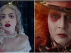 Veja Johnny Depp e Anne Hathaway em 'Alice através do espelho'