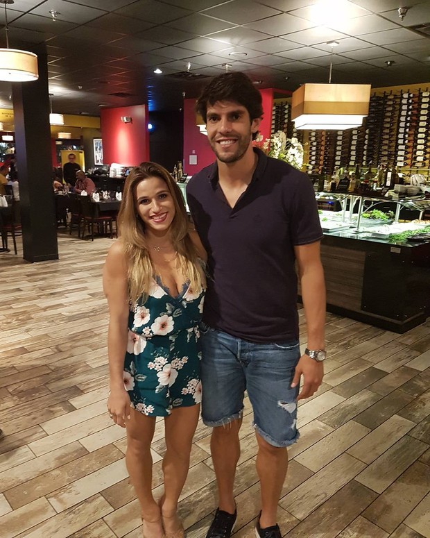 Jade Barbosa e Kaká (Foto: Reprodução / Instagram)