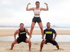 Renata Molinaro mostra treino ao ar livre para deixar corpo mais sequinho