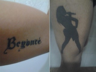 Tatuagem Beyoncé (Foto: Divulgação)