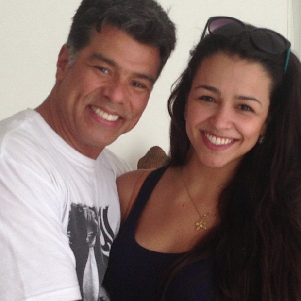 Maurício Mattar e a filha (Foto: Instagram / Reprodução)