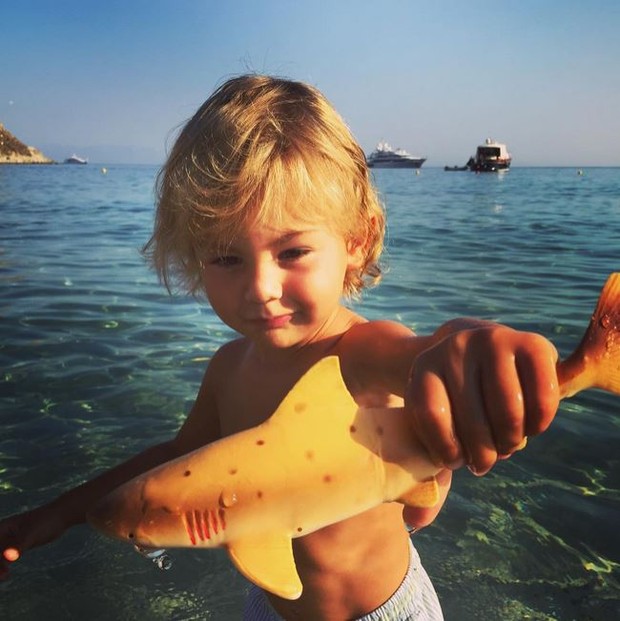Noah, filho de Alessandra Ambrosio (Foto: Instagram / Reprodução)