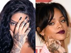 Ludmilla copia tatuagem de Rihanna, é criticada, e rebate: 'Prefiro ser feliz'