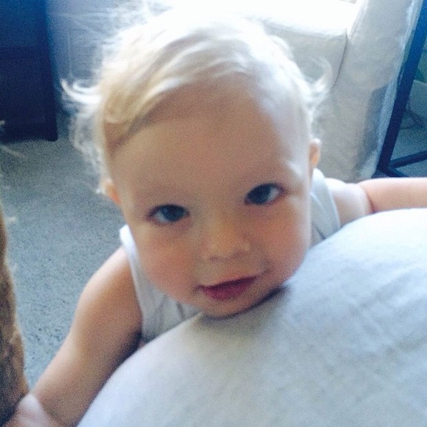Fergie posta foto do filho (Foto: Reprodução/Instagram)