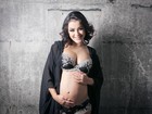 Lissah Martins, ex-'Rouge', mostra pela primeira vez a barriga de grávida