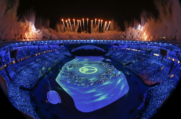 Abertura da Olimpíada (Foto: Reuters)