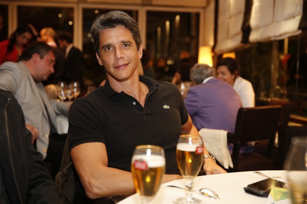 Márcio Garcia em jantar em Cannes (Foto: Felipe Panfili / AgNews)