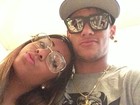 Em família: Neymar posta foto ao lado da irmã