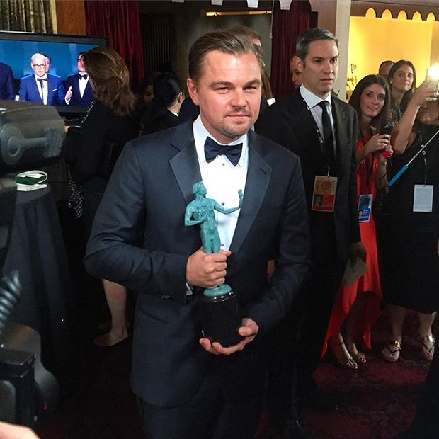 Leonardo Di Caprio (Foto: reprodução/instagramSagAward)