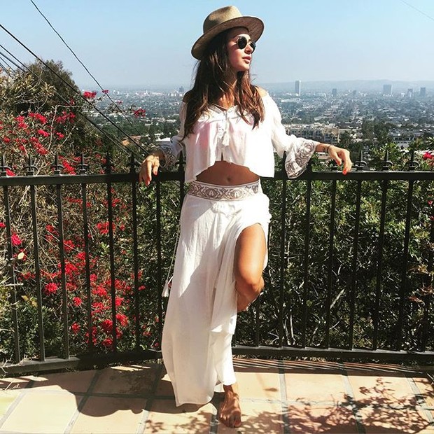 Thaila Ayala em Los Angeles, nos Estados Unidos (Foto: Instagram/ Reprodução)