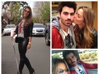 Ex-BBB Adriana posta foto em clima romântico com o namorado, Rodrigão