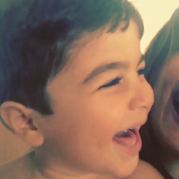 Juliana Paes e o filho, Pedro (Foto: Instagram/Reprodução)