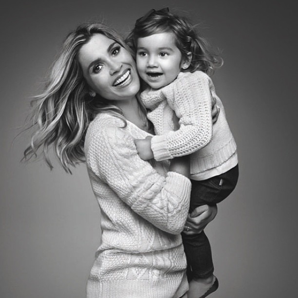 Flavia Alessandra e a filha (Foto: Instagram/Reprodução)