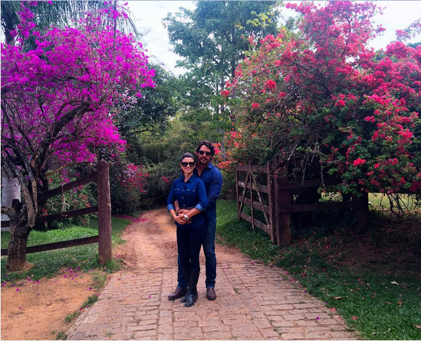 Paula Fernandes e o namorado (Foto: Reprodução/Instagram)