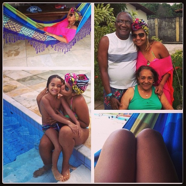 Gaby Amarantos e família (Foto: Reprodução/ Instagram)