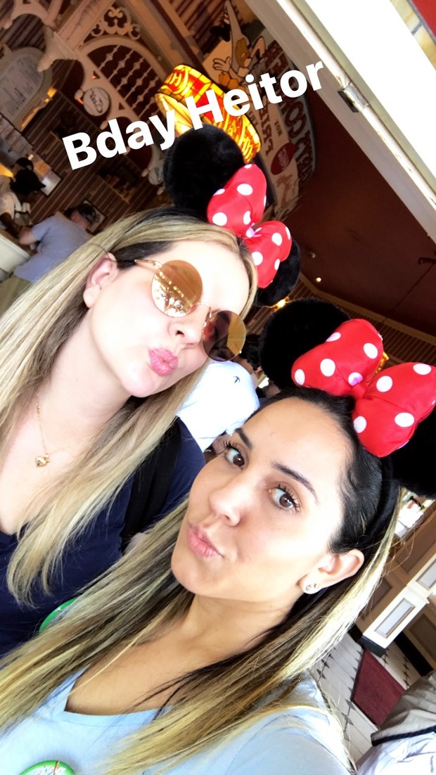 Mulher Melão na Disney  (Foto: Reprodução/Instagram)