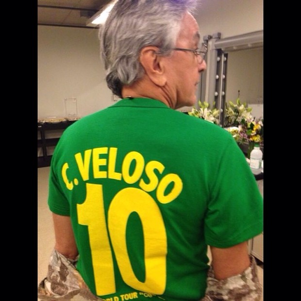 Caetano Veloso na Copa (Foto: Reprodução/Instagram)