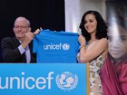 Katy Perry é nomeada embaixadora da Boa Vontade da Unicef