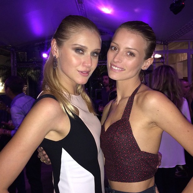 Celina Locks e a modelo Flávia Lucini (Foto: Reprodução/Instagram)