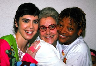  Adriana Calcanhoto, Suzana de Moraes e Mart&#39;nália (Foto: Cristina Granato / Archives O Globo.)