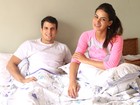 Lucilene Caetano e Felipe Sertanejo abrem a casa e sonham com gêmeos