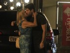 Voltaram? Susana Vieira beija Sandro Pedroso após jantar