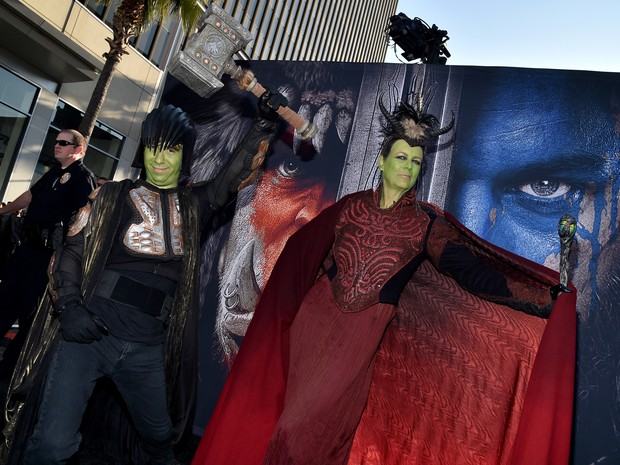 Jamie Lee Curtis em première em Los Angeles, nos Estados Unidos (Foto: Mike Windle/ Getty Images/ AFP)